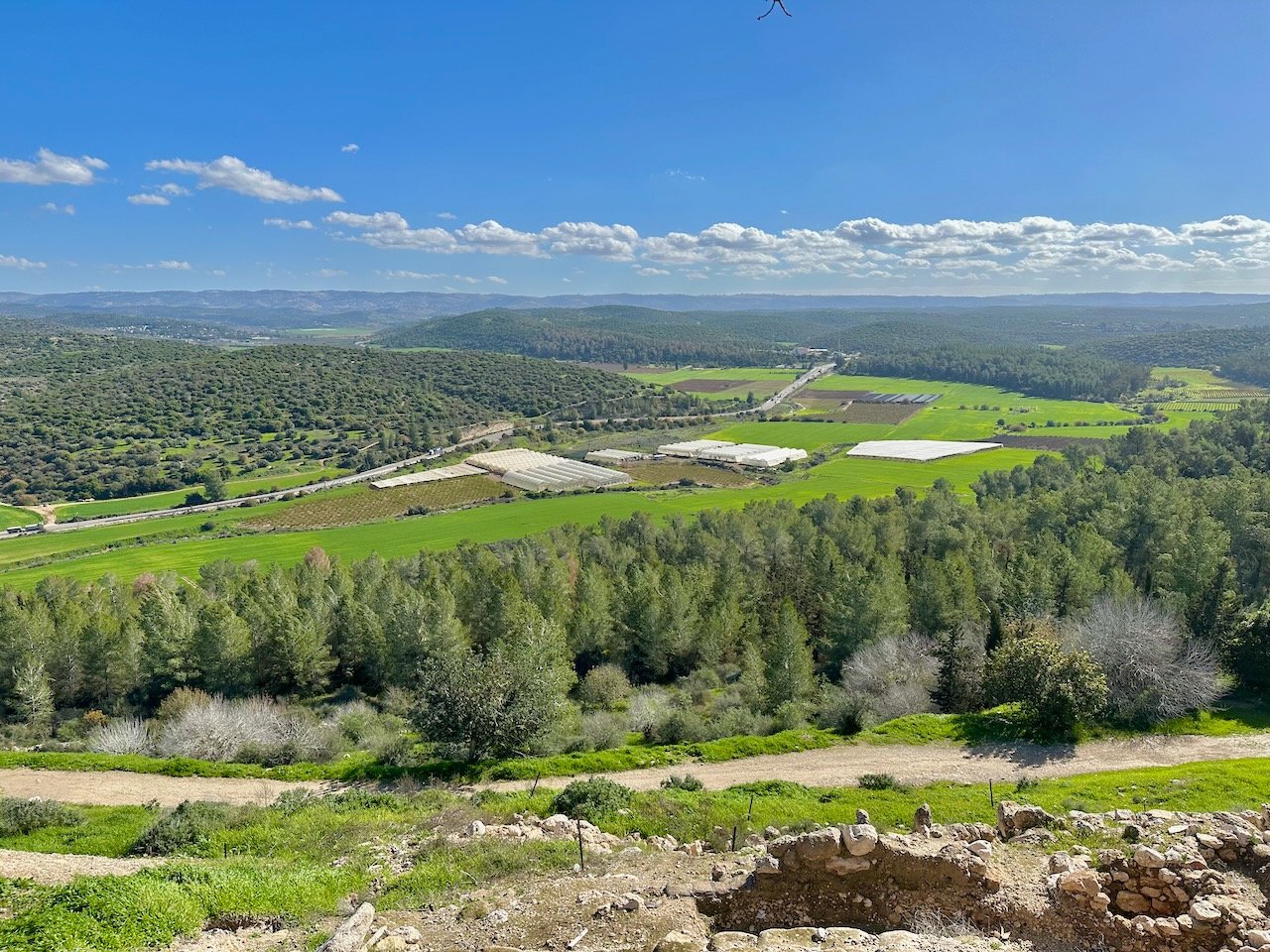 Azekah Elah Valley Valley January 2026 Israel Tour John DeLancey