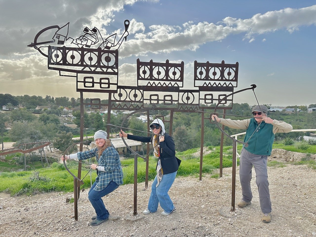 Lachish January 2026 Israel Tour John DeLancey