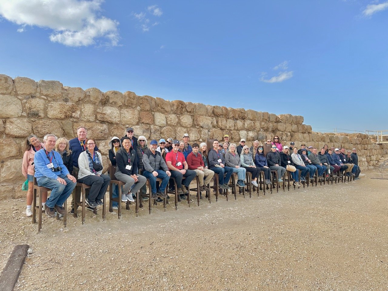 Lachish January 2026 Israel Tour John DeLancey