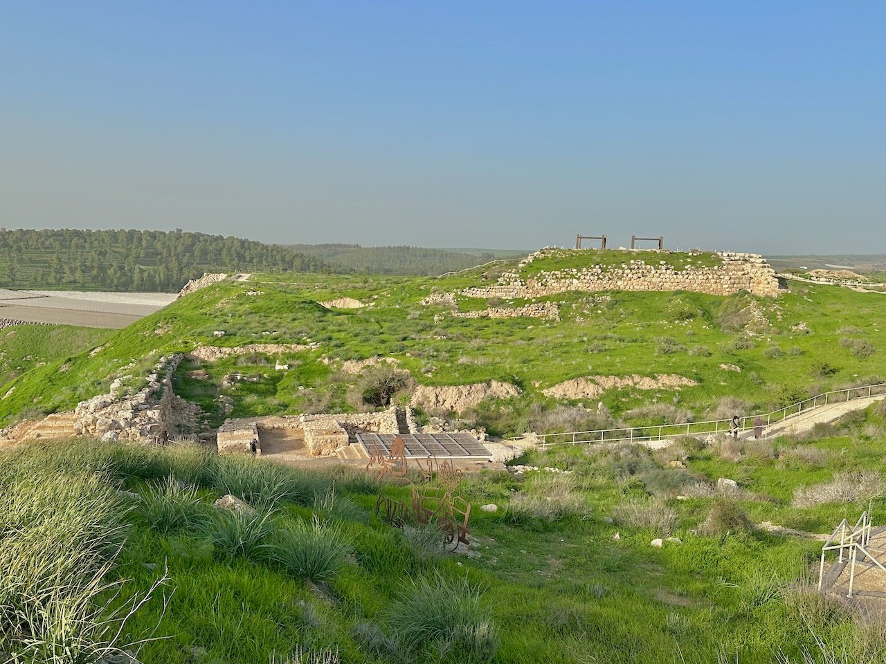 Lachish January 2026 Israel Tour John DeLancey