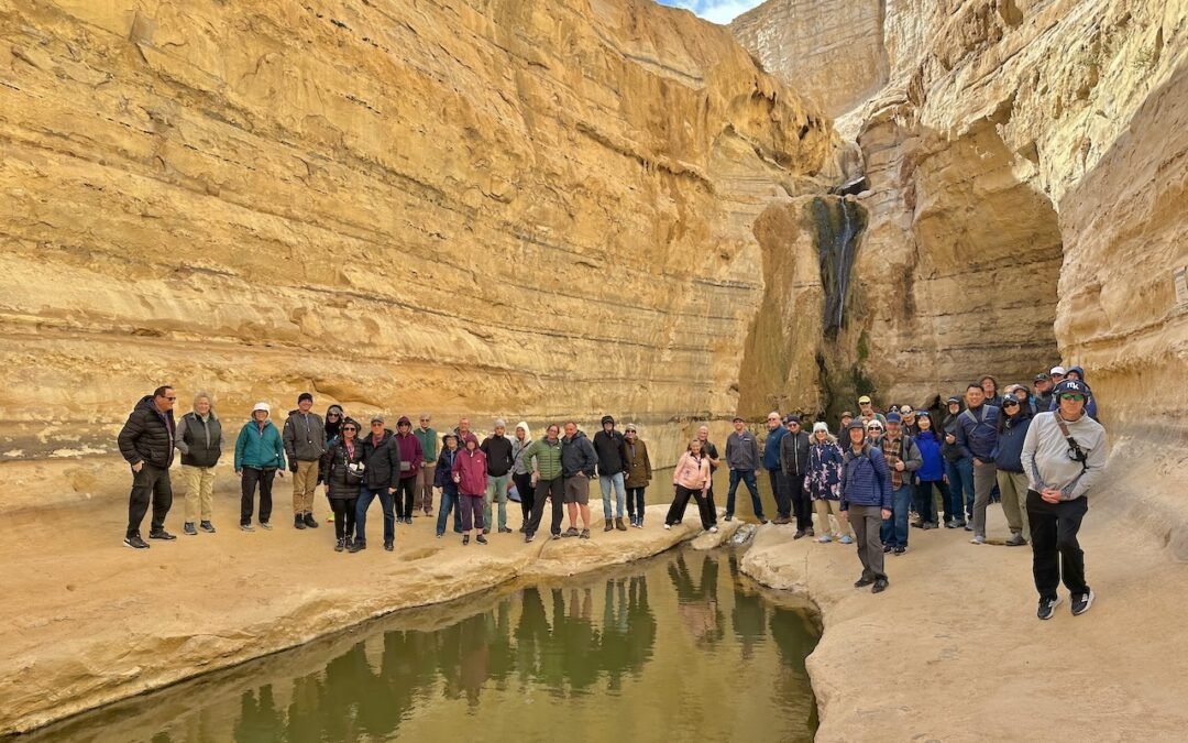 Zin Canyon January 2026 Israel Tour John DeLancey