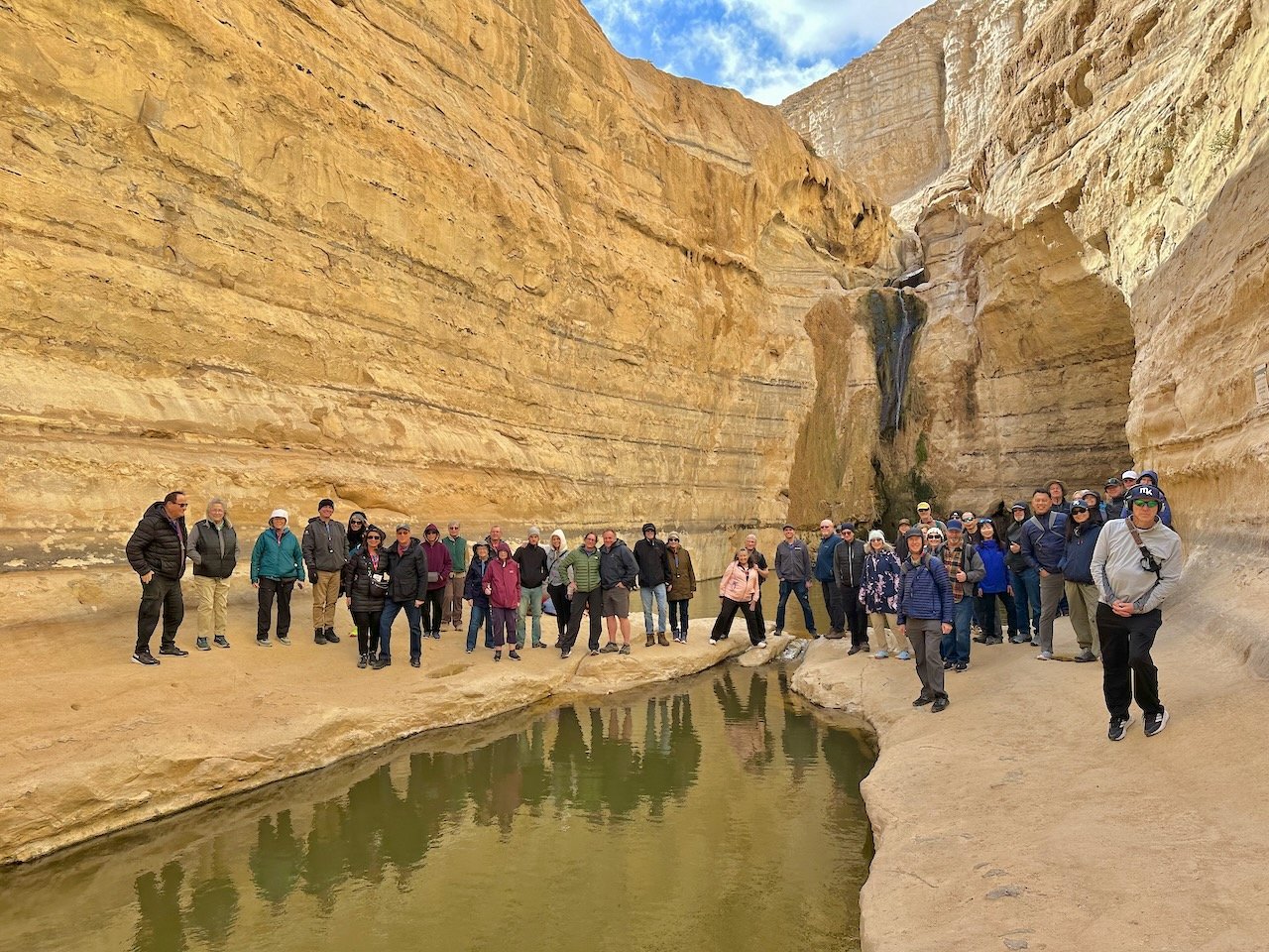 Zin Canyon January 2026 Israel Tour John DeLancey