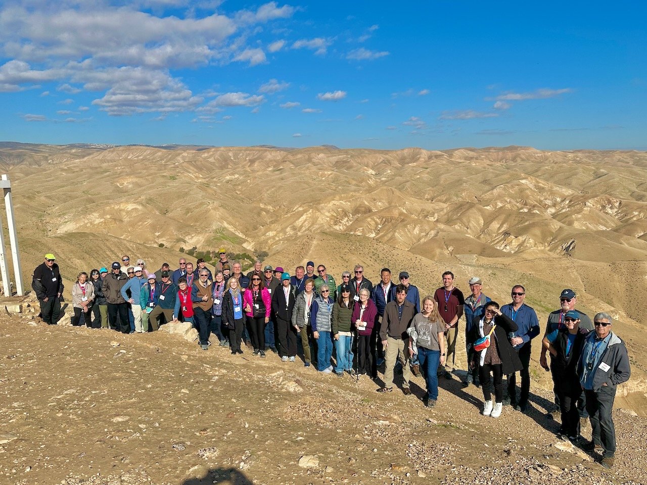 Judean Desert - Wadi Qelt January 2026 Israel Tour John DeLancey