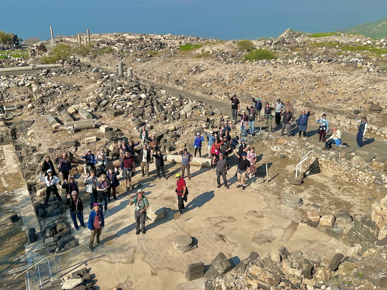 Hippos January 2026 Israel Tour John DeLancey