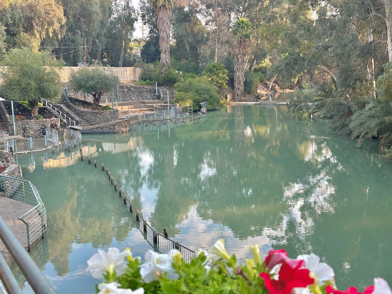 Yardenit Jordan River January 2026 Israel Tour John DeLancey