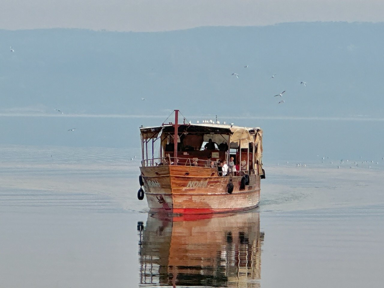 Sea of Galilee Boat ride January 2026 Israel Tour John DeLancey
