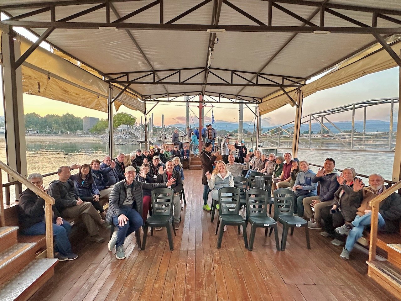 Sea of Galilee Boat Ride January 2026 Israel Tour John DeLancey