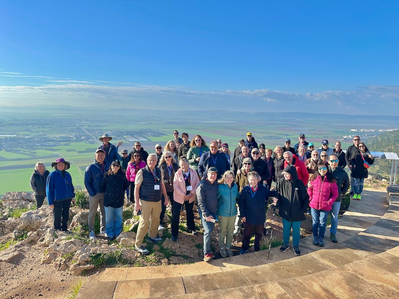 Precipice of Nazareth January 2026 Israel Tour John DeLancey