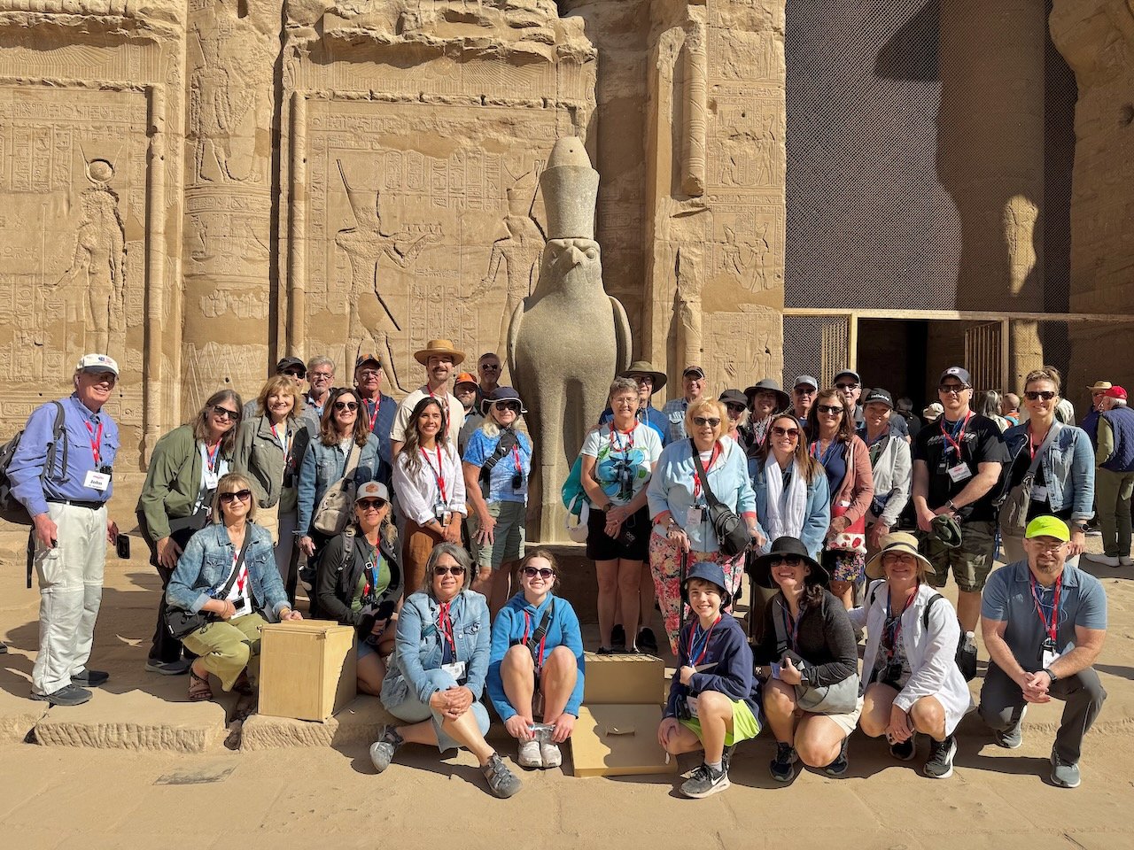 Edfu Temple Feb 2026 Egypt Tour John DeLancey