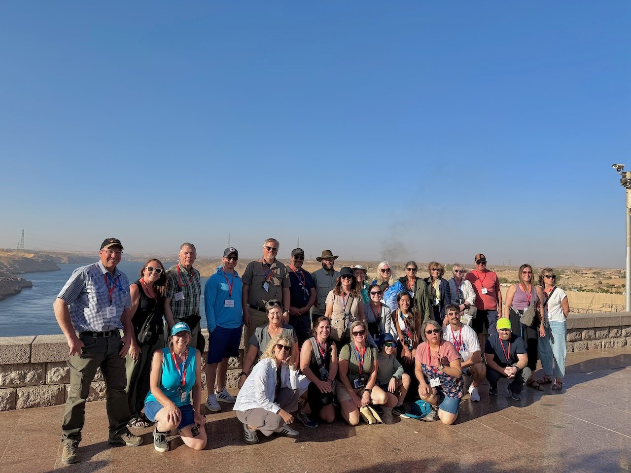 Aswan Dam Feb 2026 Egypt Tour John DeLancey