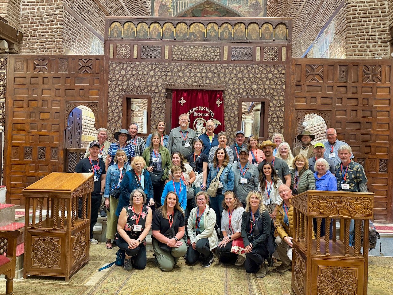 Old Cairo Coptic Church Feb 2026 Egypt Tour John DeLancey