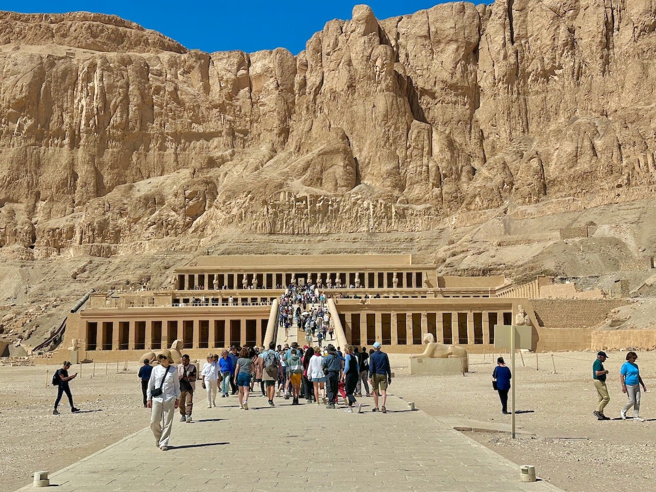 Temple of Hatshepsut Feb 2026 Egypt Tour John DeLancey