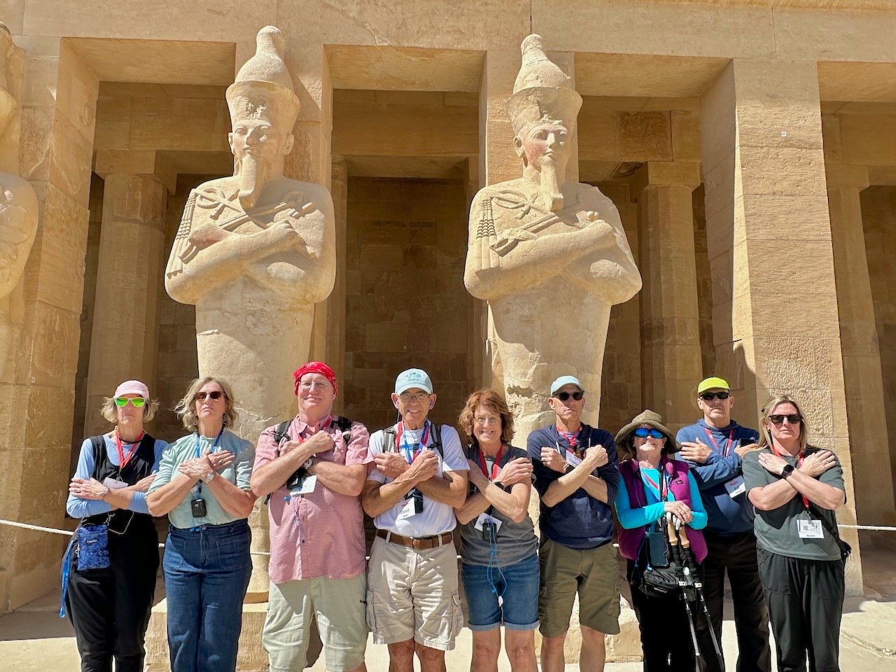 Temple of Hatshepsut Feb 2026 Egypt Tour John DeLancey