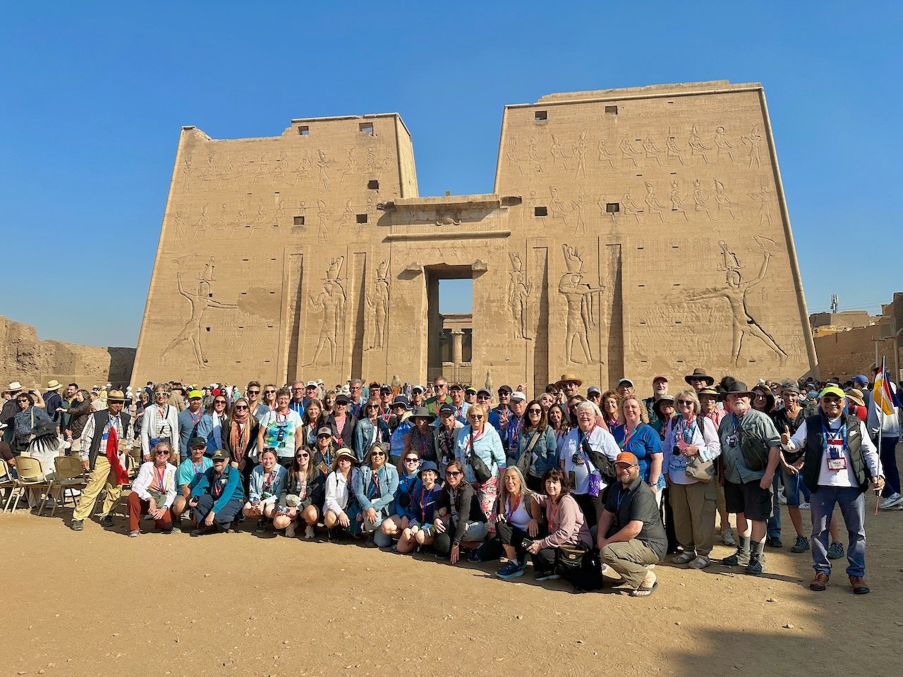 Edfu Temple Feb 2026 Egypt Tour John DeLancey