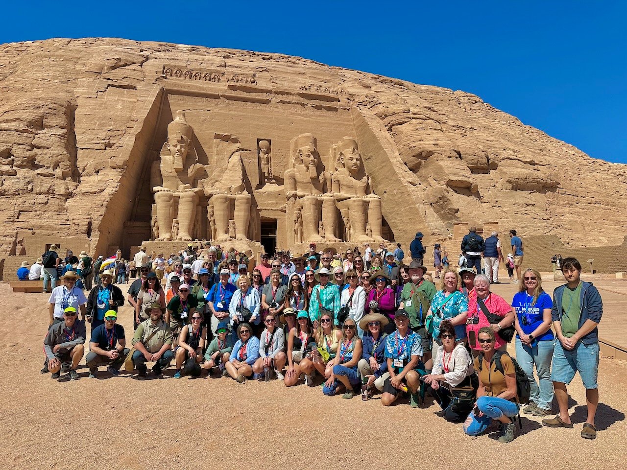 Abu Simbel Temple Feb 2026 Egypt Tour John DeLancey