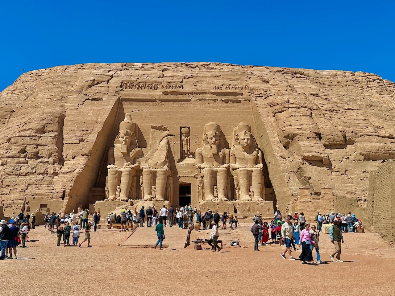 Abu Simbel Temple Feb 2026 Egypt Tour John DeLancey