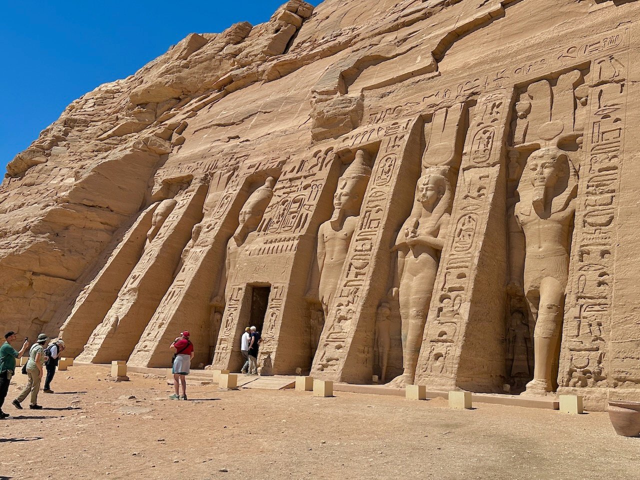 Nefetari Temple Feb 2026 Egypt Tour John DeLancey