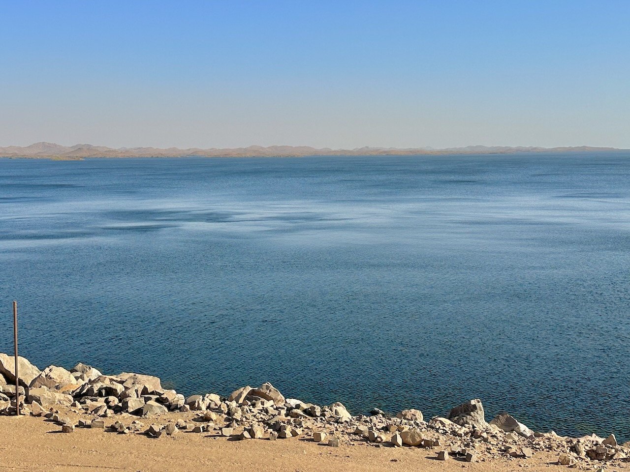 Aswan Dam Nassar Lake Feb 2026 Egypt Tour John DeLancey