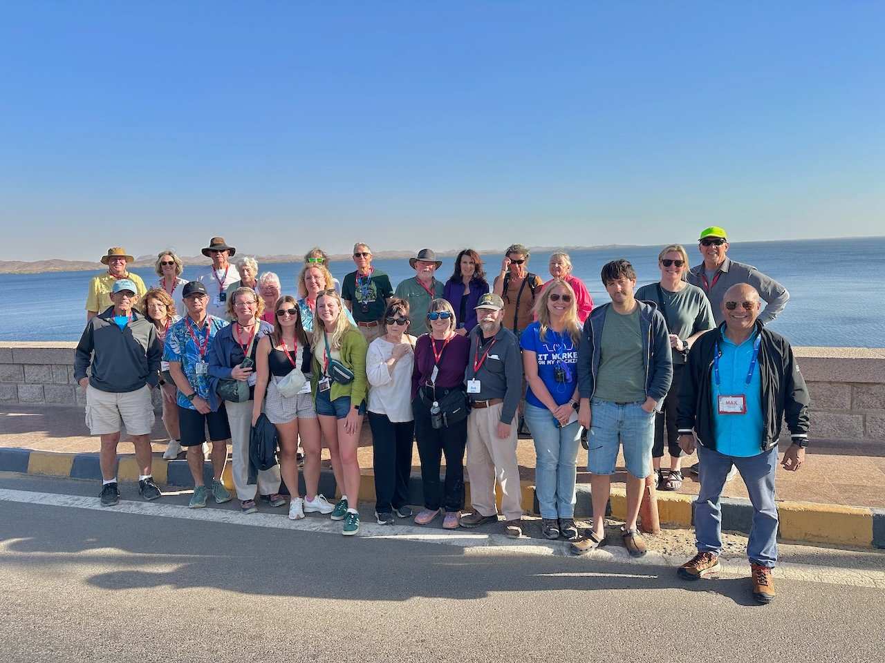 Aswan Dam Feb 2026 Egypt Tour John DeLancey