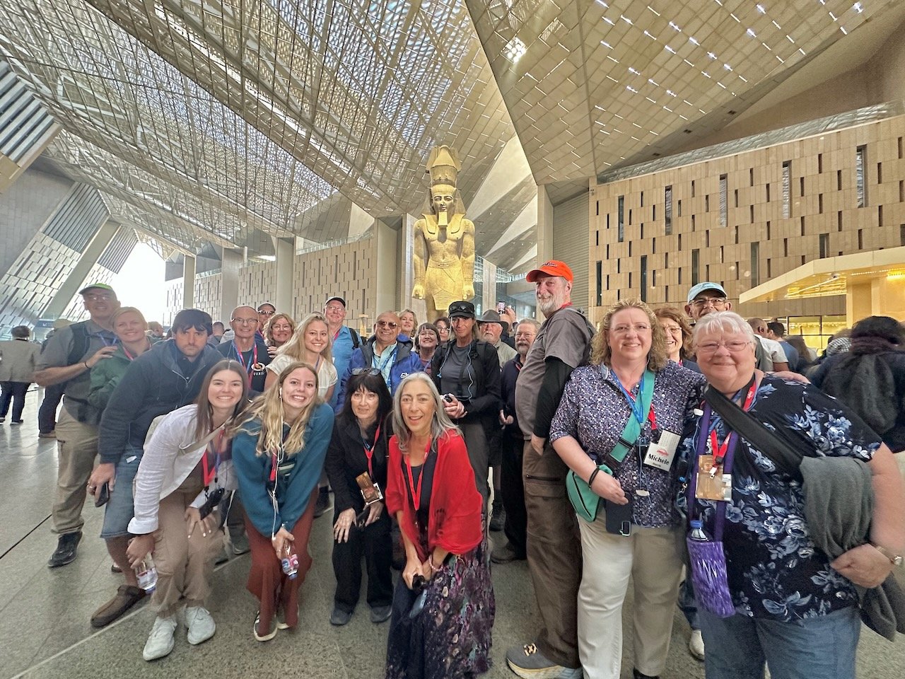 Grand Egyptian Museum Feb 2026 Egypt Tour John DeLancey
