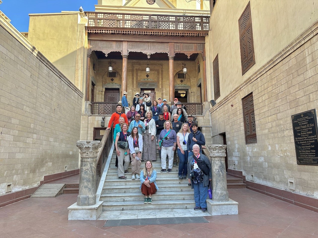 Old Cairo Coptic Church Feb 2026 Egypt Tour John DeLancey