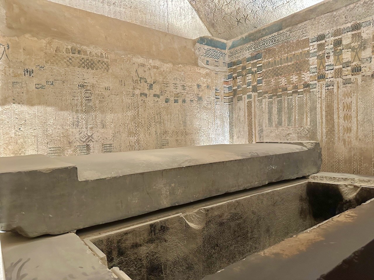 Sakkara Unas Pyramid Feb 2026 Egypt Tour John DeLancey