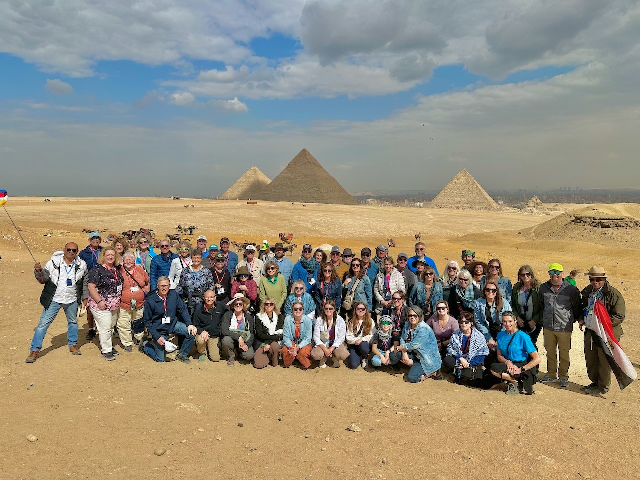 Great Pyramids Feb 2026 Egypt Tour John DeLancey