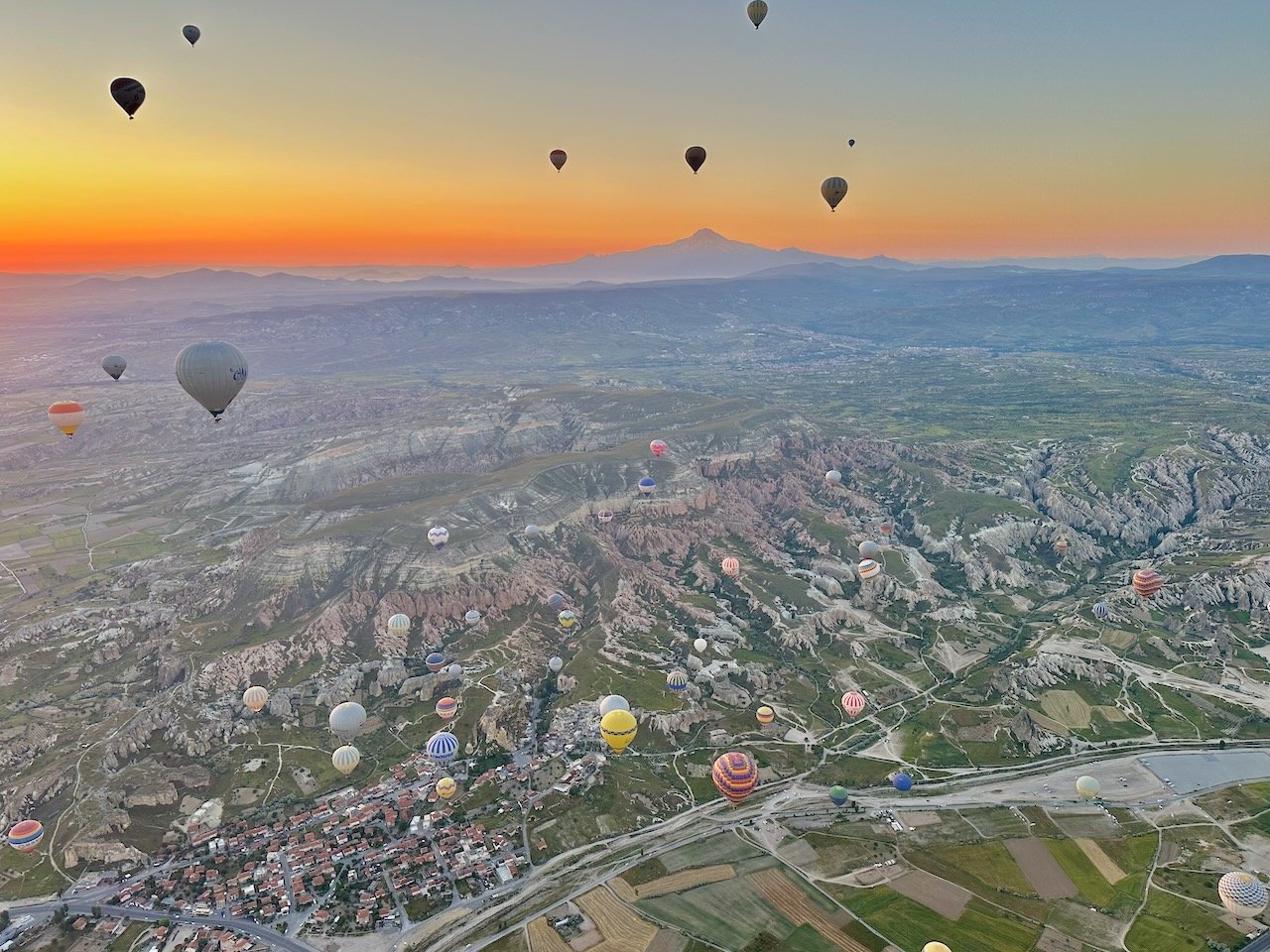 Hot Air Balloon ride Cappadocia  June 2026 Turkey Tour John DeLancey