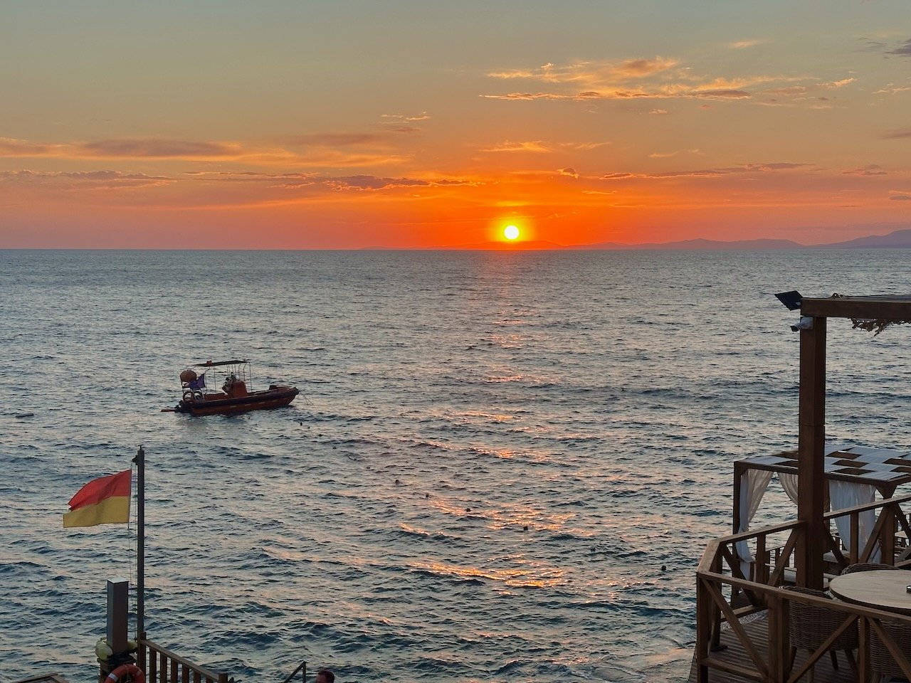Sunset Aegean Sea Kusadasi June 2026 Turkey Tour John DeLancey