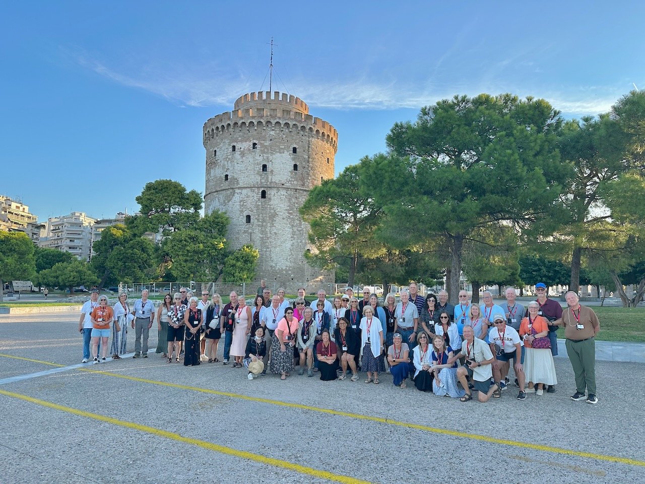 Thessaloniki White Tower Sept 2026 Greece Tour with John DeLancey Thessaloniki White Tower Sept 2026 Greece Tour with John DeLancey