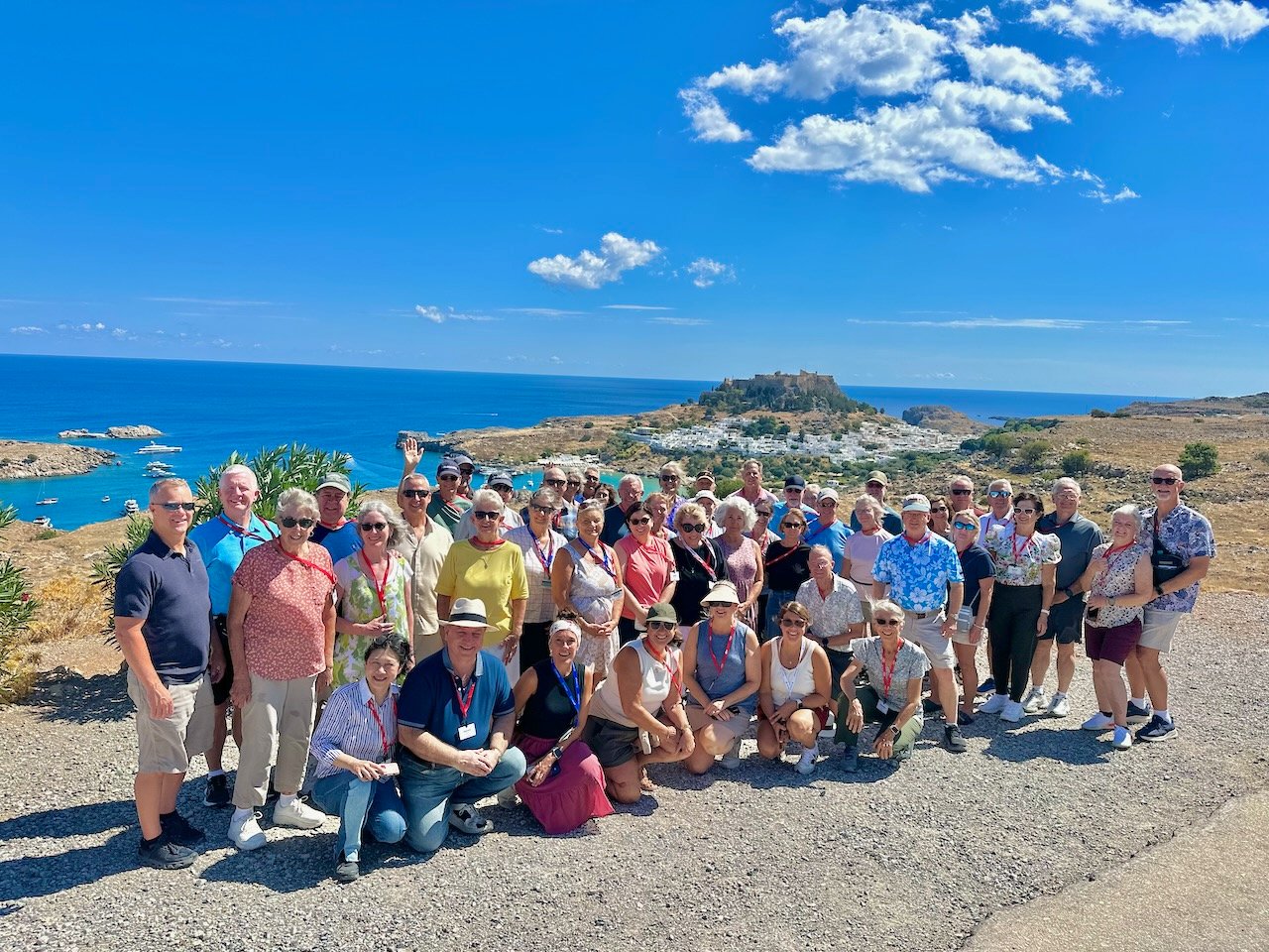 Lindos Rhodes Sept 2026 Greece Tour with John DeLancey