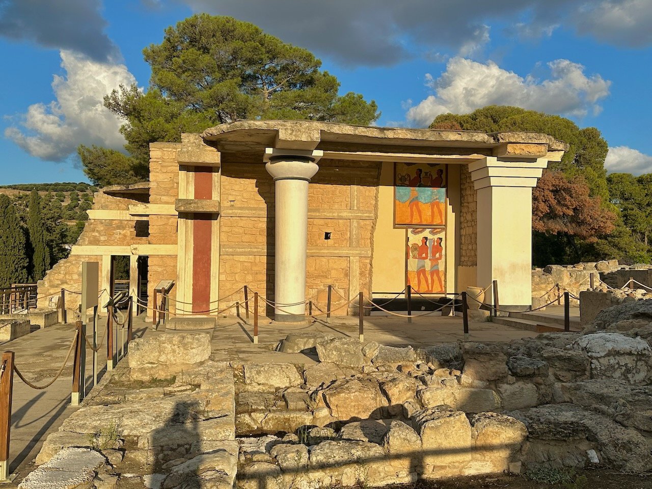 Knosos Crete Sept 2026 Greece Trip with John DeLancey