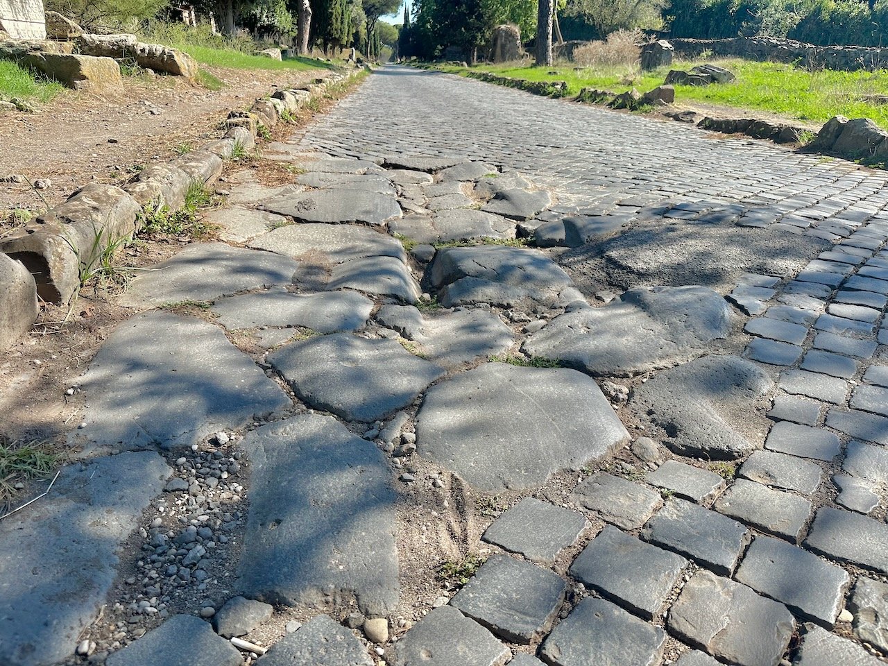 Appian Way Rome Sept 2026 Greece and Rome Tour with John DeLancey