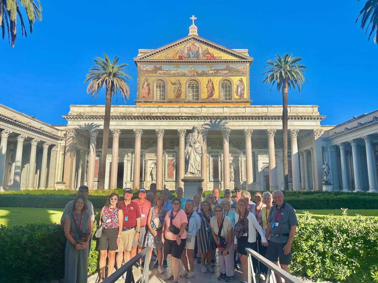 St Paul Church Outside the Walls Rome Sept 2026 Greece and Rome Tour with John DeLancey