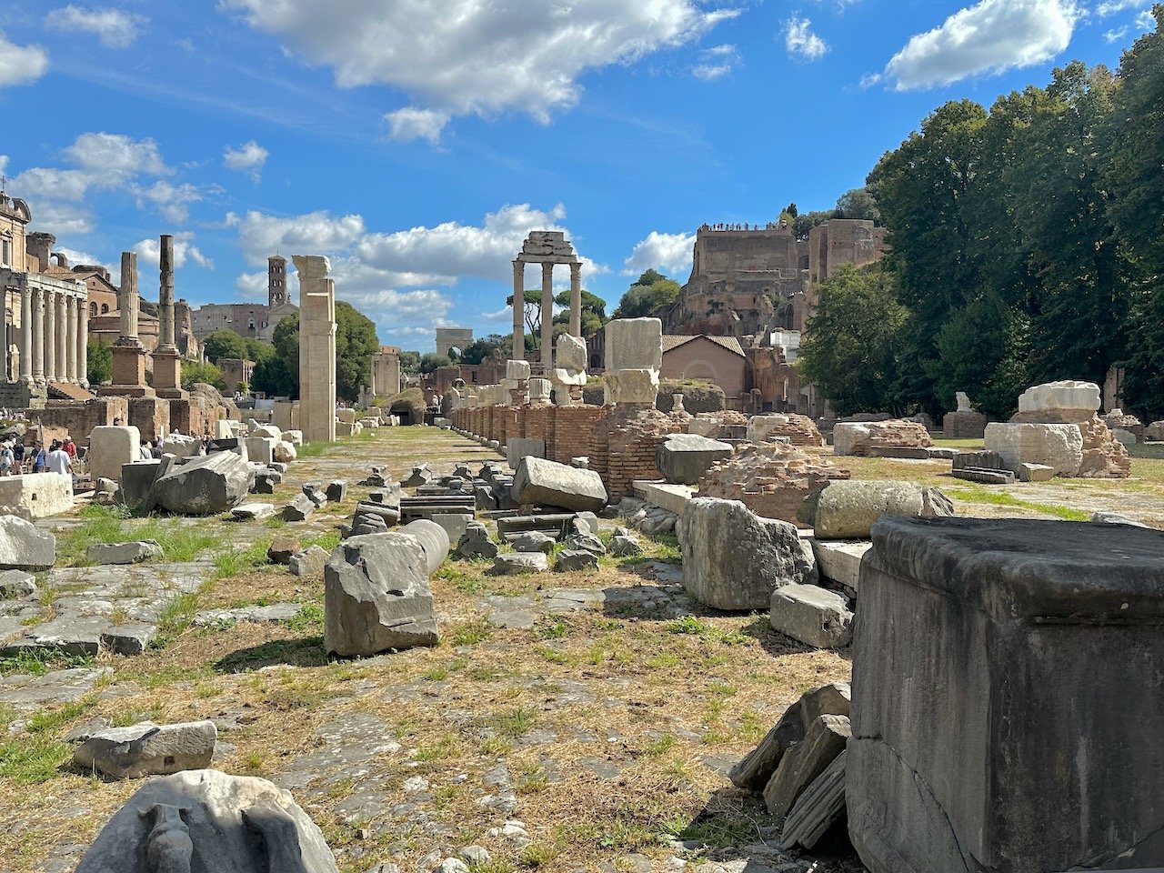 Roman Forum Rome Sept 2026 Greece and Rome Tour with John DeLancey