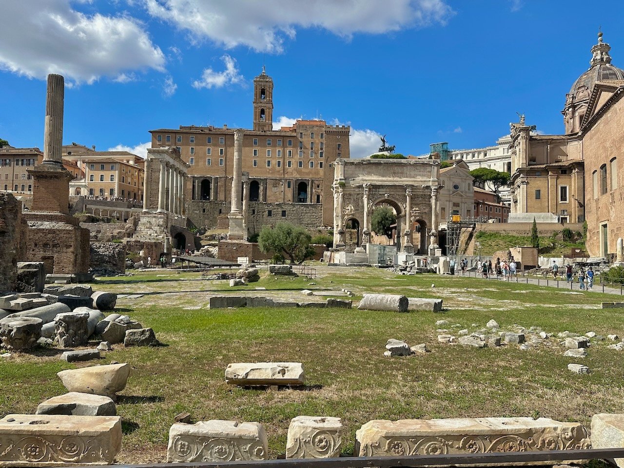 Roman Forum Rome Sept 2026 Greece and Rome Tour with John DeLancey