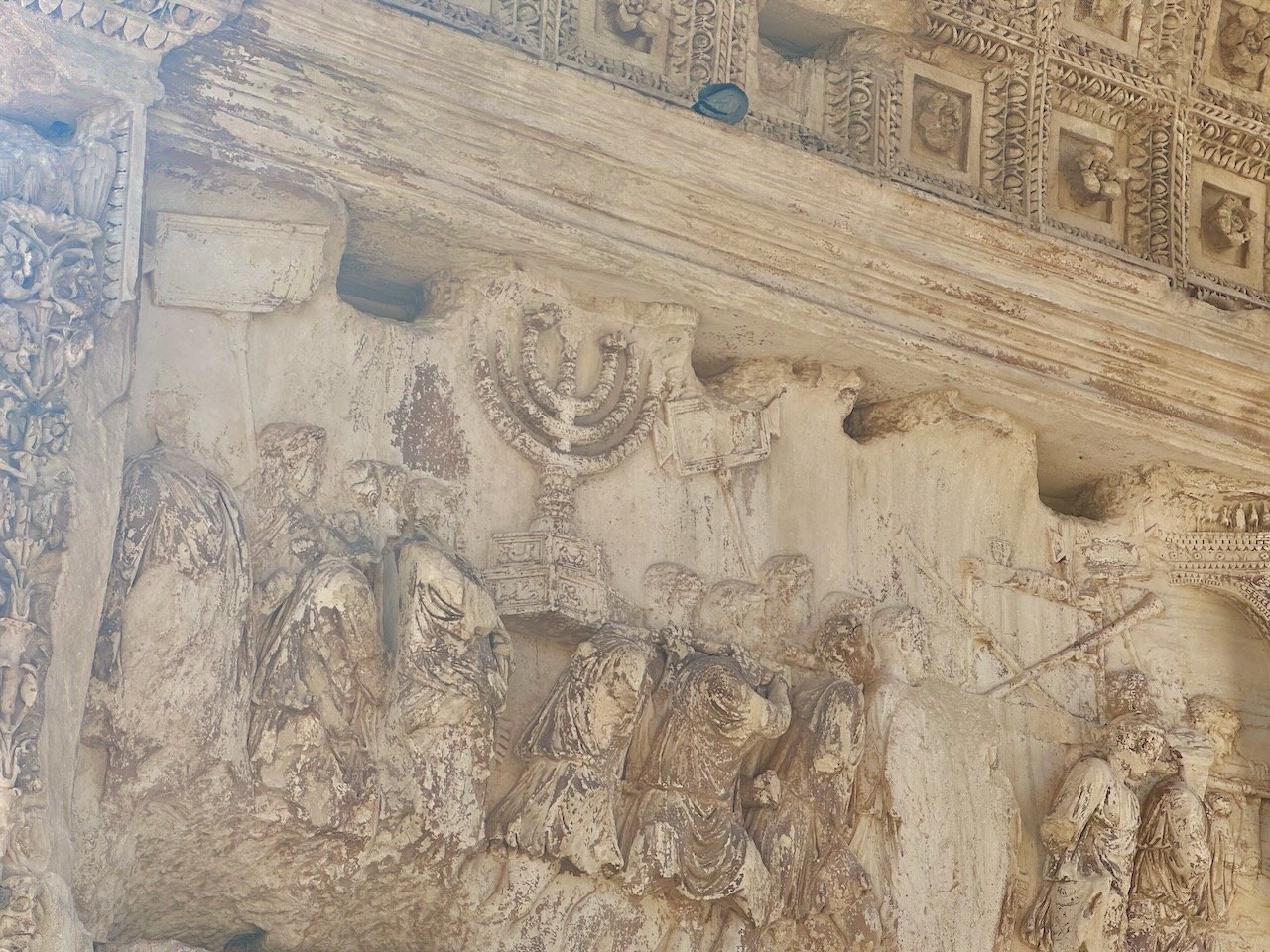 Titus Arch Roman Forum Rome Sept 2026 Greece and Rome Tour with John DeLancey