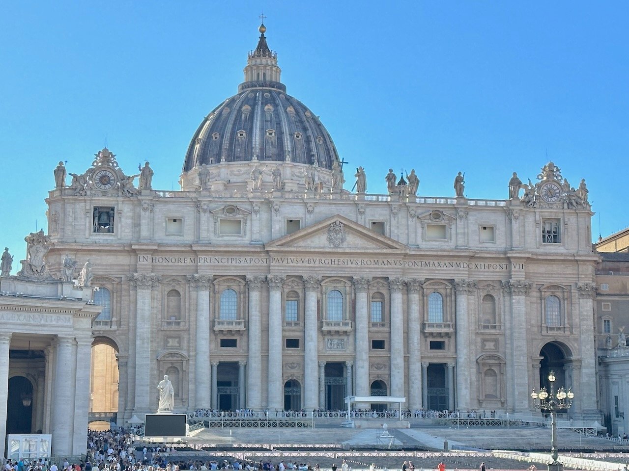 St. Peter's Cathedral Rome Sept 2026 Greece and Rome Tour with John DeLancey St. Peter's Cathedral Rome Sept 2026 Greece and Rome Tour with John DeLancey