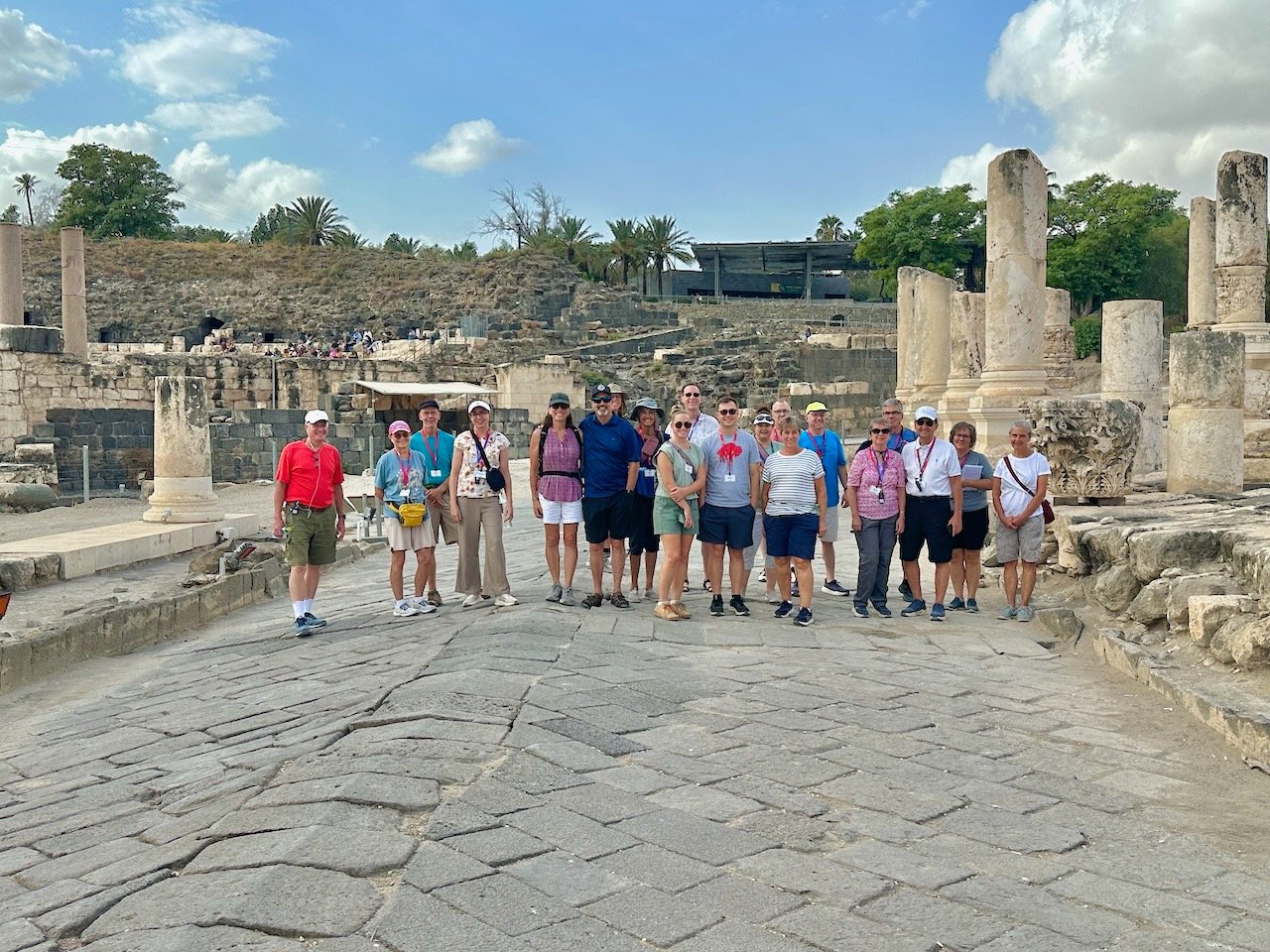 Beth Shean October 2026 Israel Tour - Greece Tour with John DeLancey