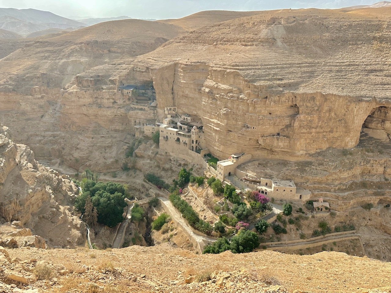 Wadi Qelt Monastery Oct 2026 Israel Tour with Greece, with John DeLancey