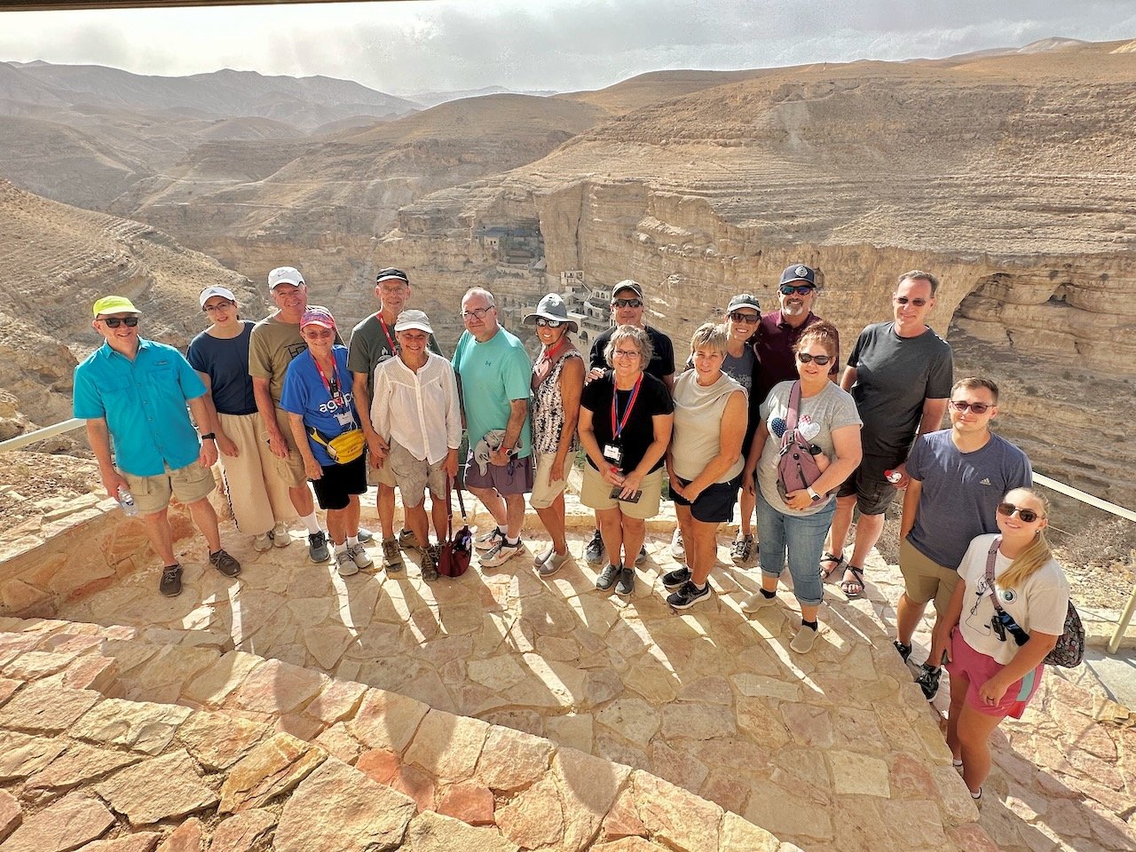 Wadi Qelt St. George Monastery Oct 2026 Israel Tour with Greece, with John DeLancey