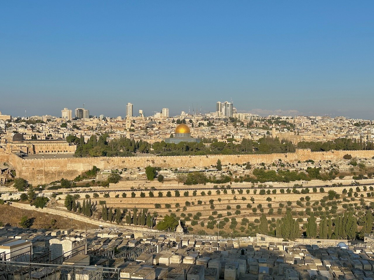 Jerusalem Mt. of Olives Oct 2026 Israel Tour with Greece, with John DeLancey