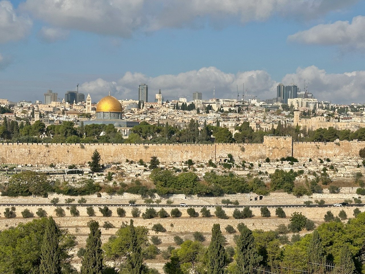 Jerusalem Mt. of Olives Oct 2026 Israel Tour with Greece, with John DeLancey
