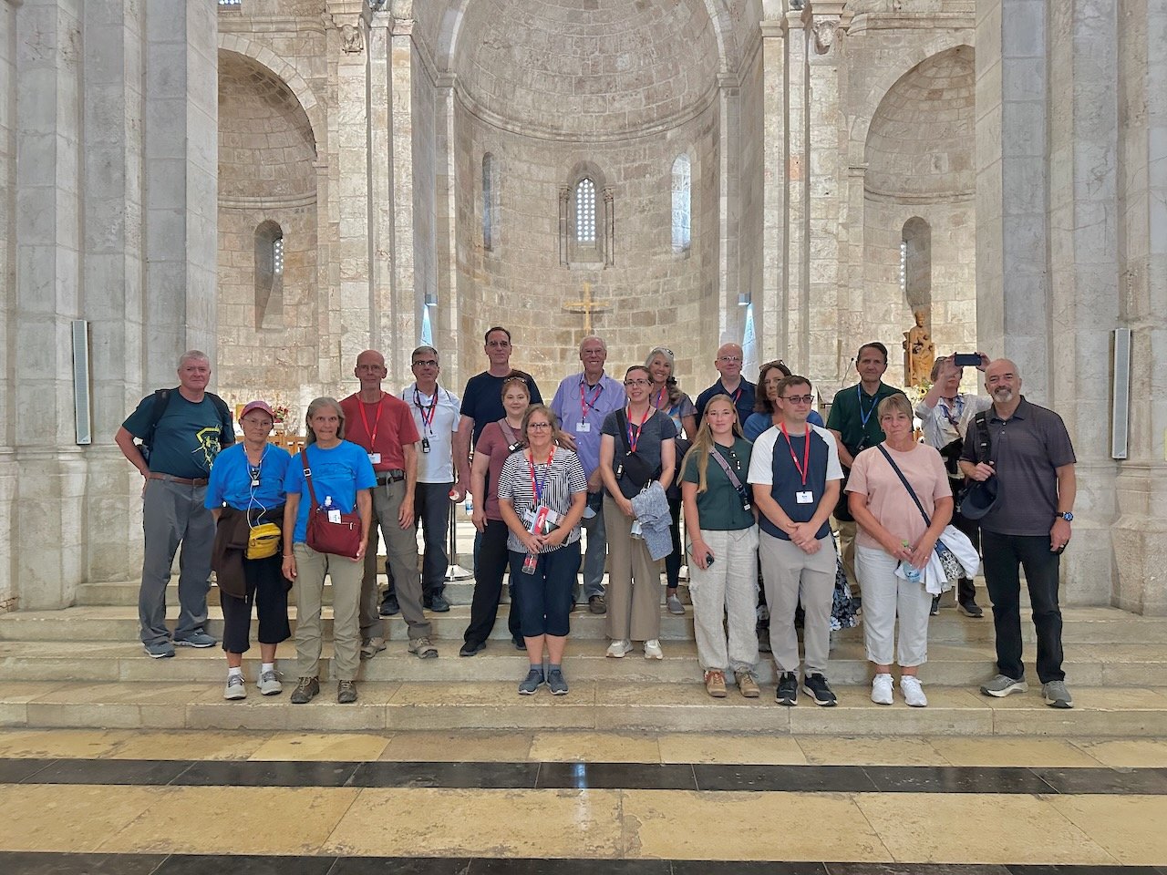 Jerusalem St. Anne's Church Oct 2026 Israel Tour with Greece, with John DeLancey
