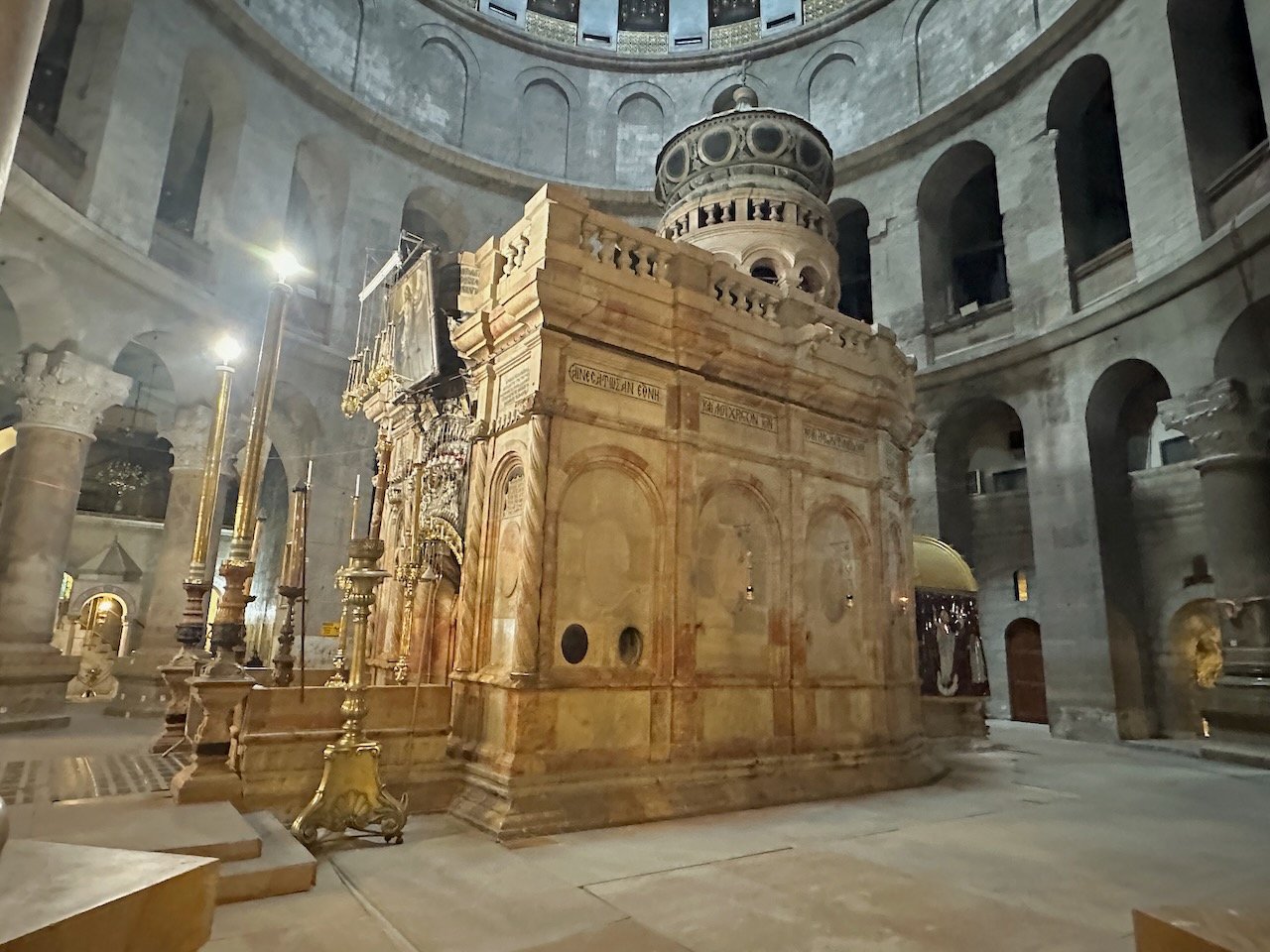 Holy Sepulcher Church Oct 2026 Israel Tour with Greece, with John DeLancey