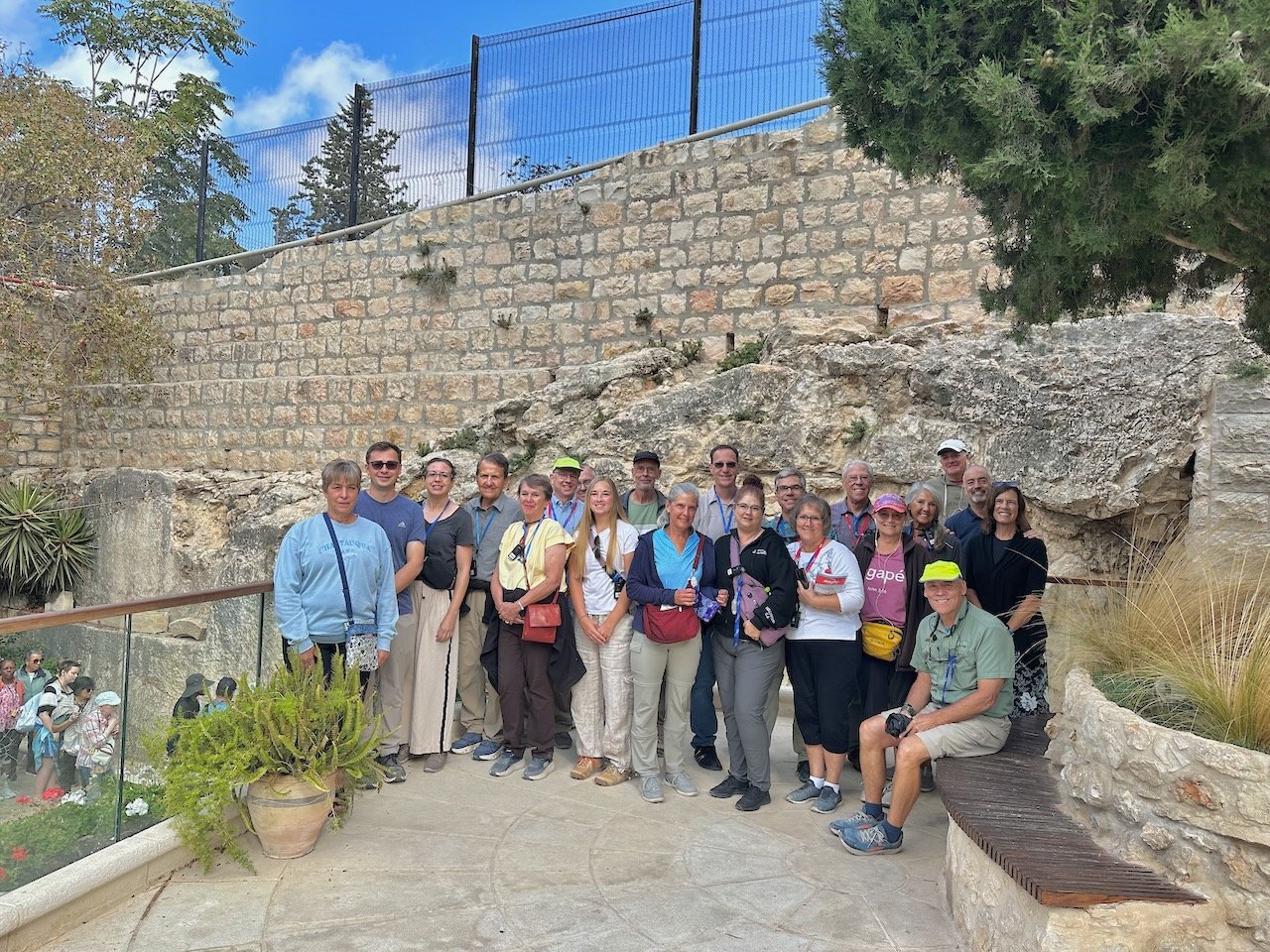 Garden Tomb, Oct 2026 Israel Tour with Greece, with John DeLancey