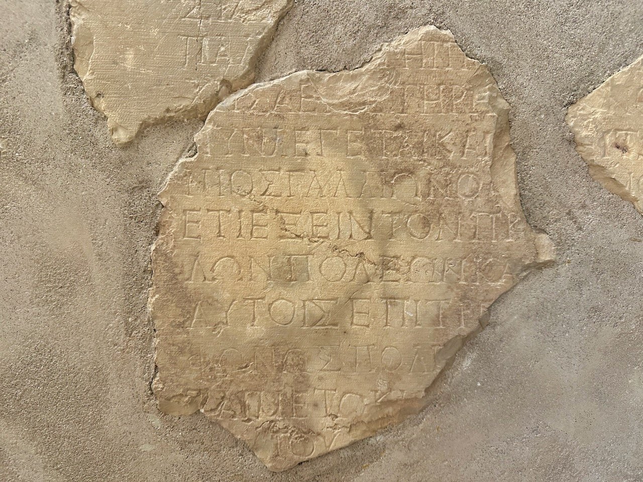 Delphi Gallio Inscription Greece Tour October 2026 with John DeLancey