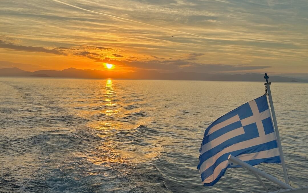 Sunset Aegean Sea Oct 2026 Israel Tour with Greece Tour Option with John DeLancey
